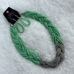 Paparazzi Seedbead Necklace and earrings